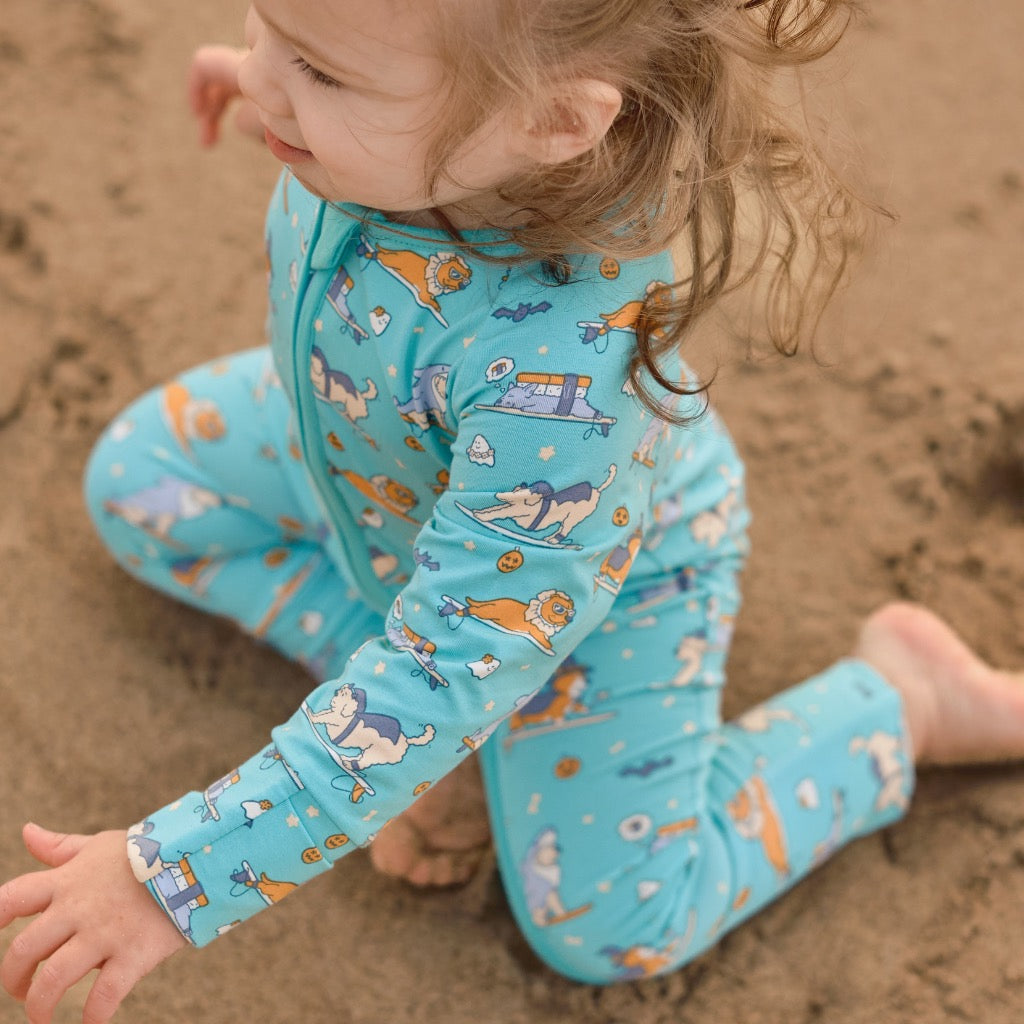 HOWL-oween Bamboo Coverall