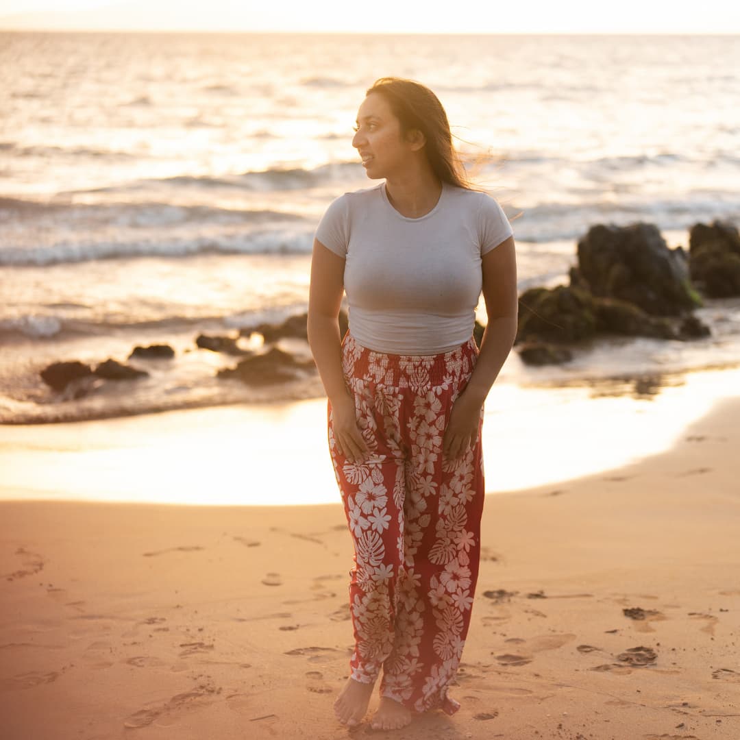 Vintage Aloha Women's Bamboo Wide-Leg Pants