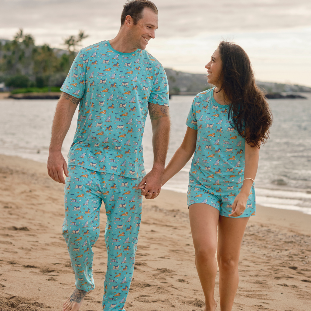 HOWL-oween Women's Short Bamboo Pajamas