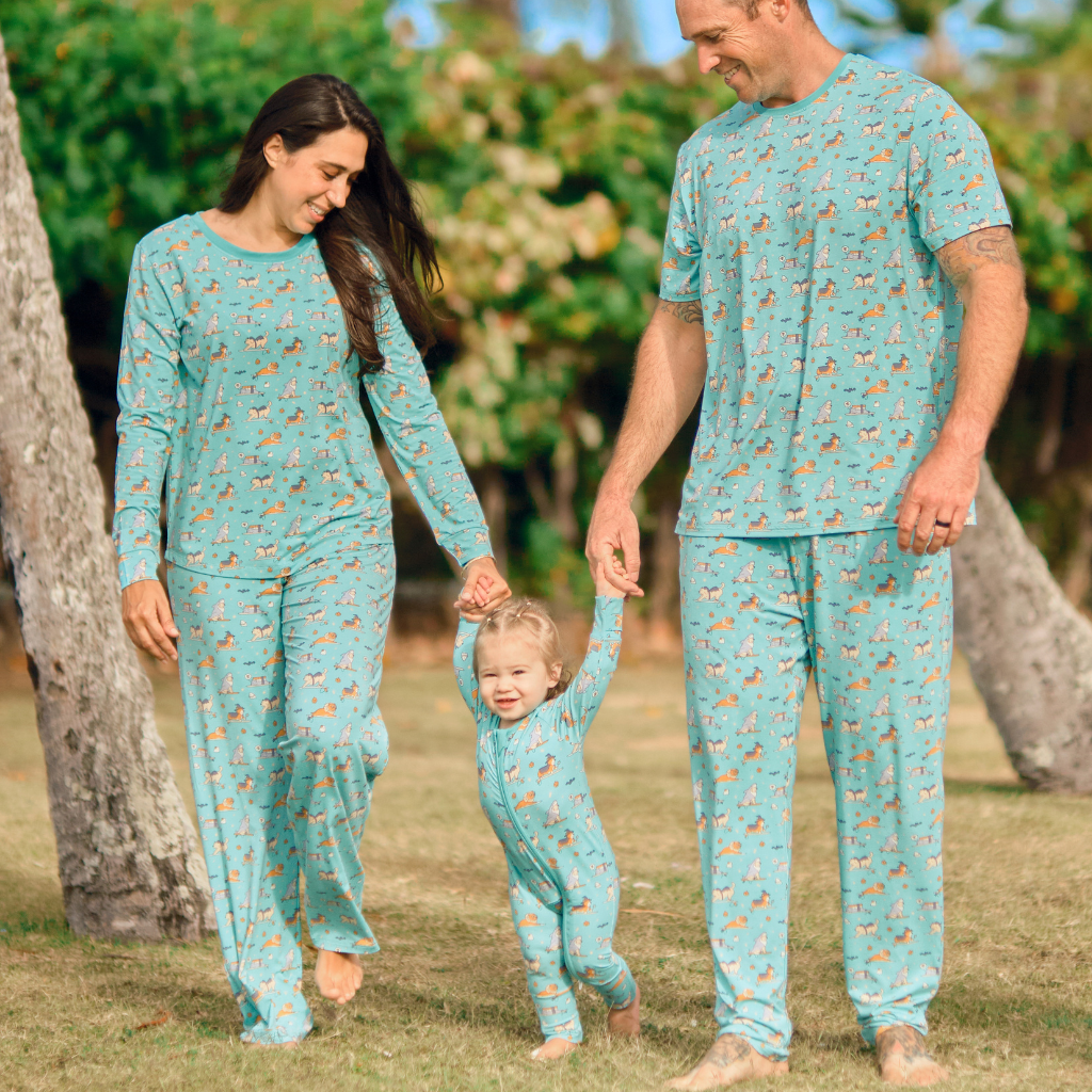 HOWL-oween Women's Long Bamboo Pajamas