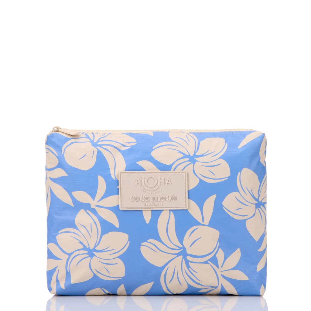 Plumeria Dreams Mid Pouch