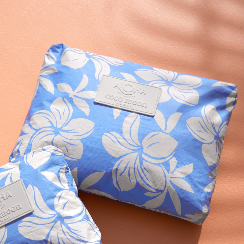 Plumeria Dreams Mid Pouch