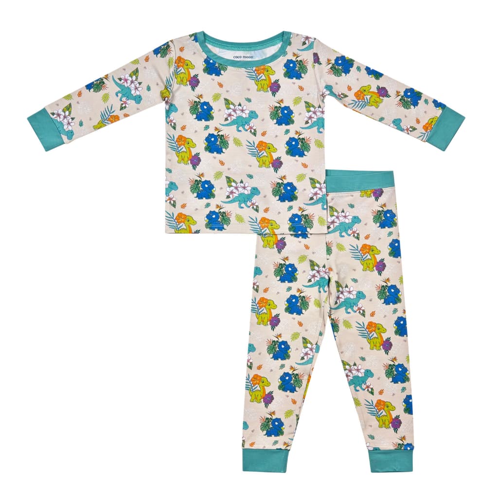 Aloha Before Time Long Bamboo Pajamas