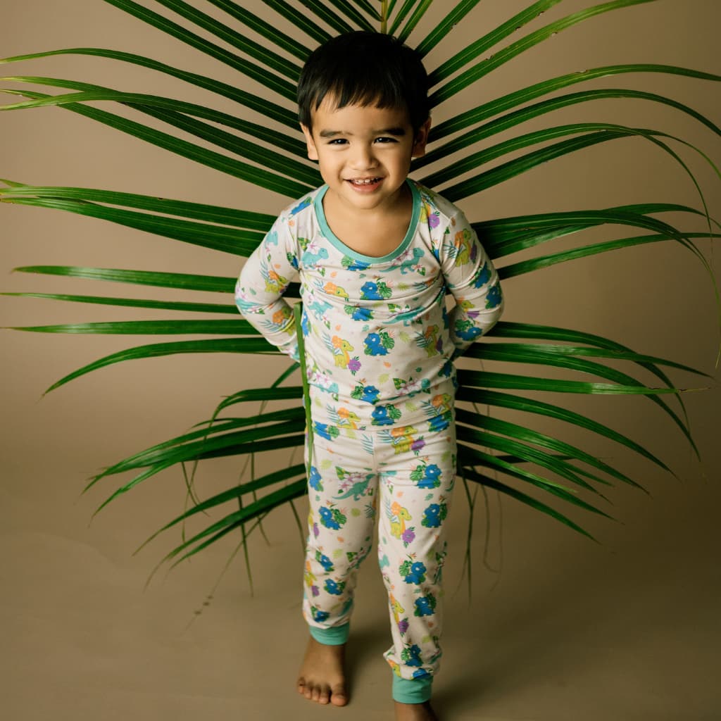 Aloha Before Time Long Bamboo Pajamas