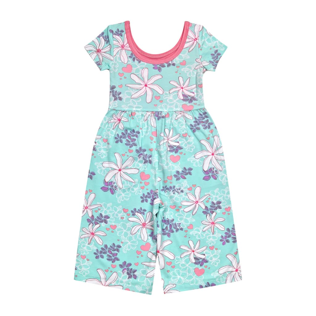 Tiare Blooms Bamboo Jumpsuit