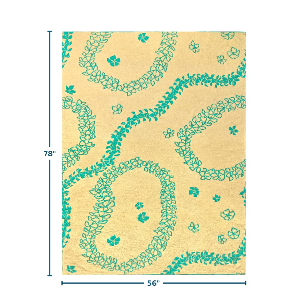 Golden Lei Bliss Blanket