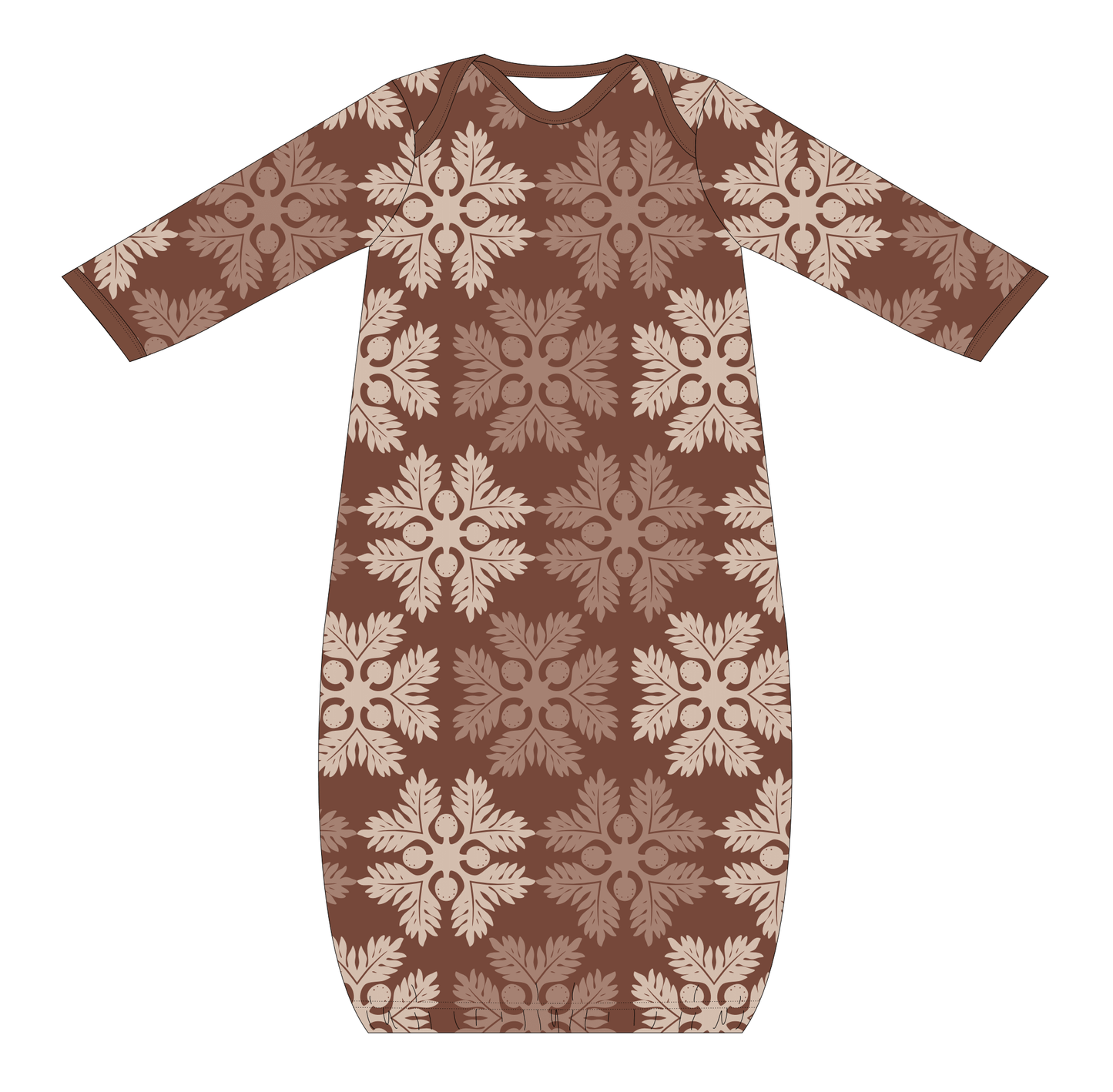 ʻUlu Spice Bamboo Layette Gown