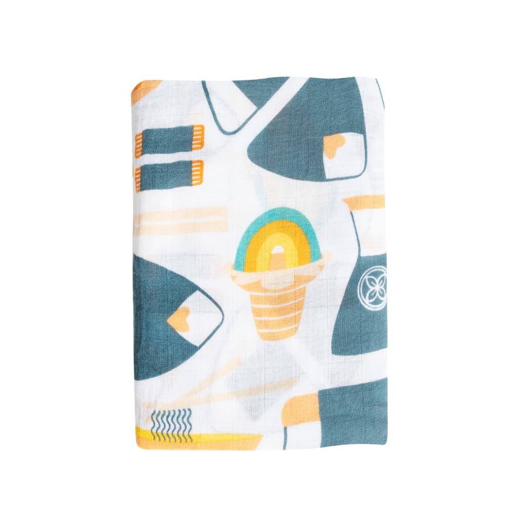 808 Grindz Muslin Swaddle Blanket