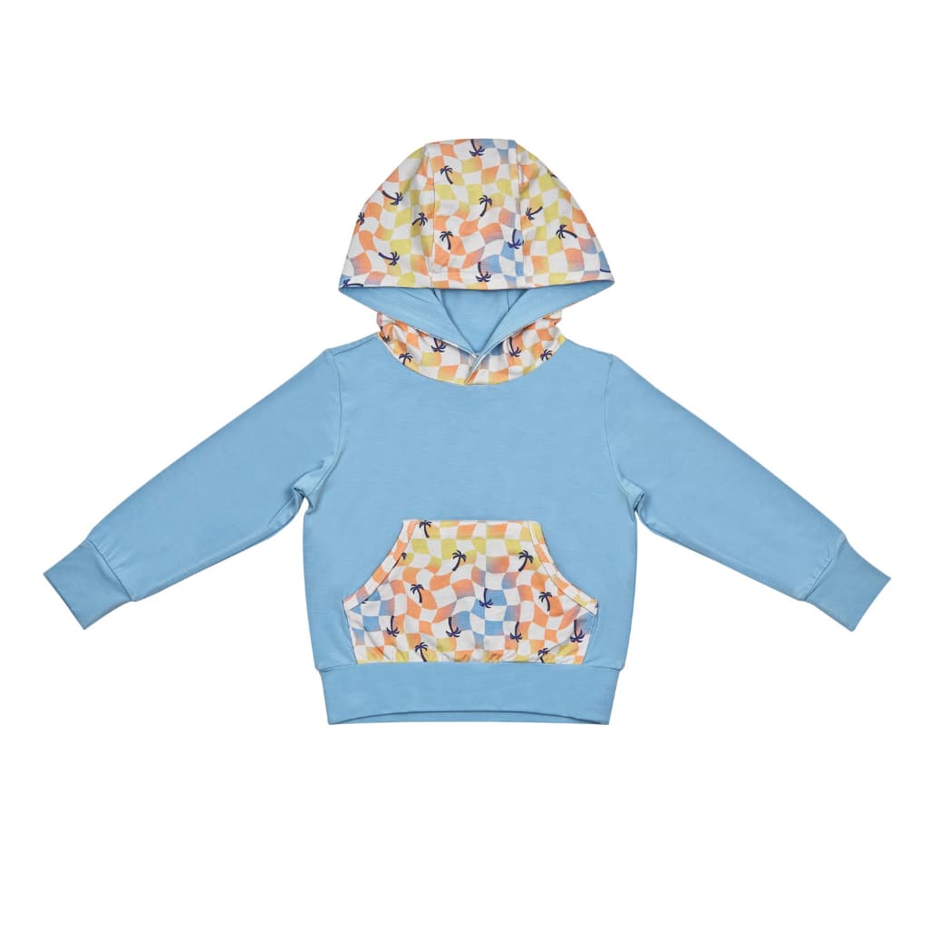 たんす　cocomoon Sunset Checker Hoodie