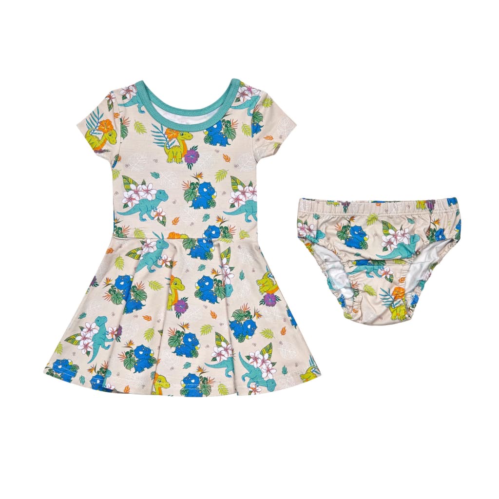 Aloha Before Time Bamboo T-Shirt Dress