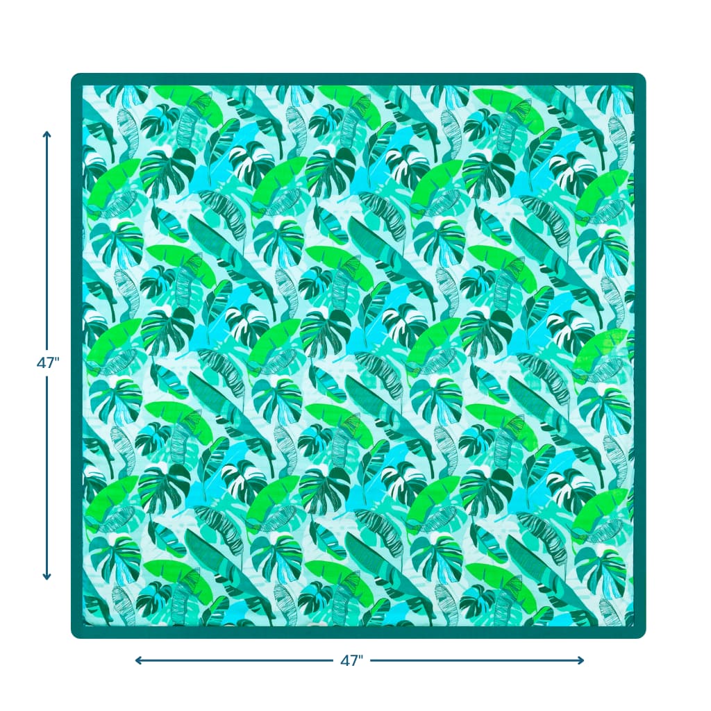 Backyard Oasis Baby Quilt