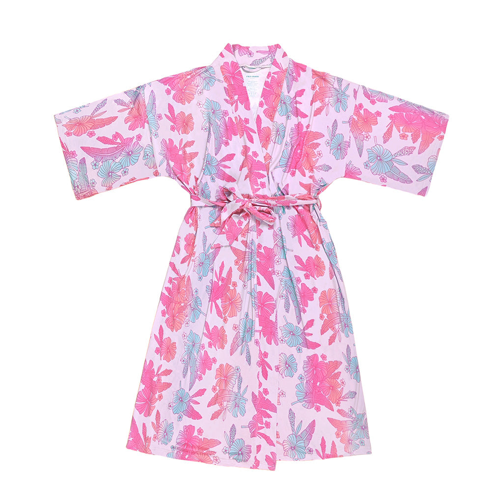 Cotton Candy Garden Bamboo Mama Robe