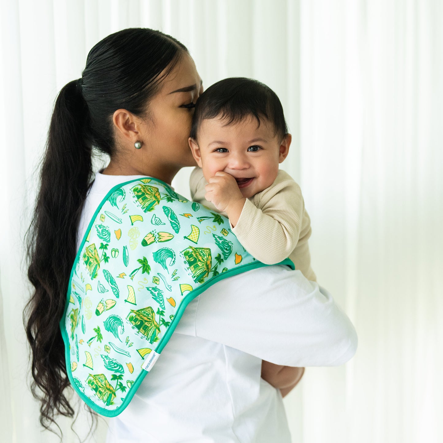 Golden Swell Burp Cloth
