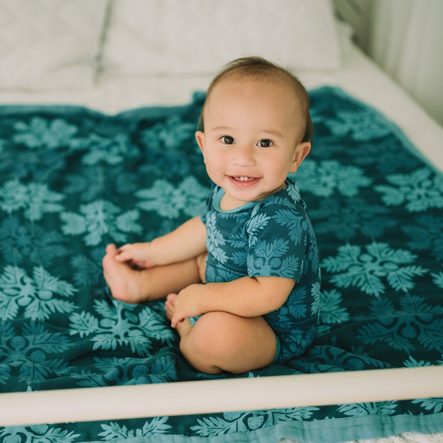ʻUlu Grove Bamboo Onesie