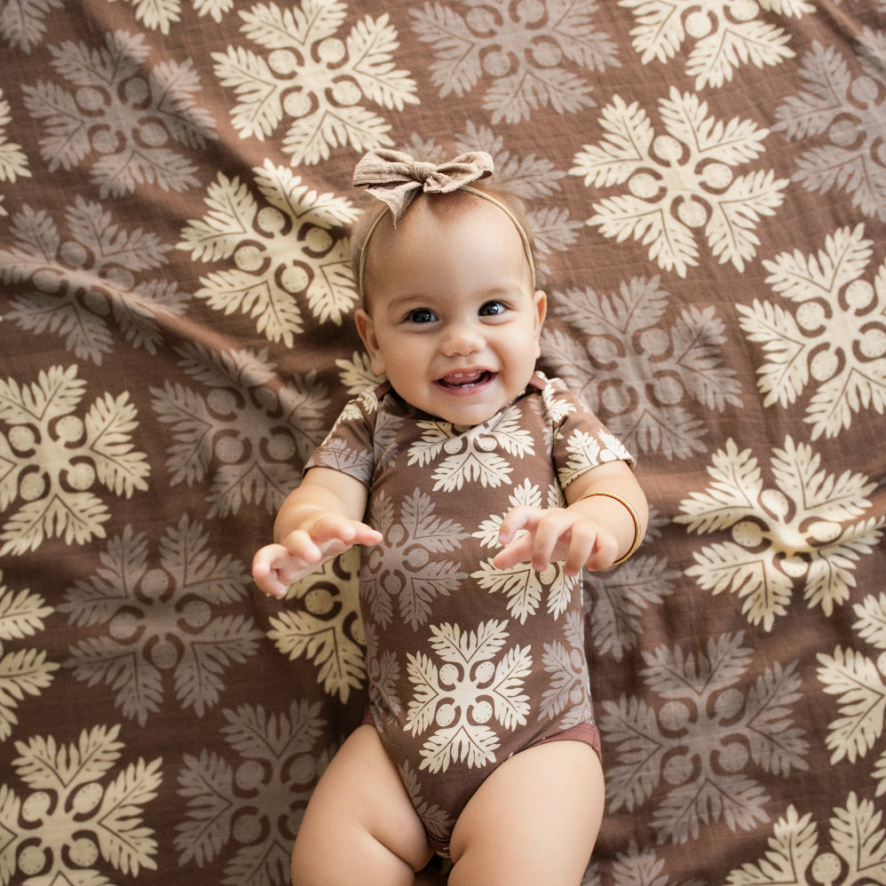 ʻUlu Spice Bamboo Onesie