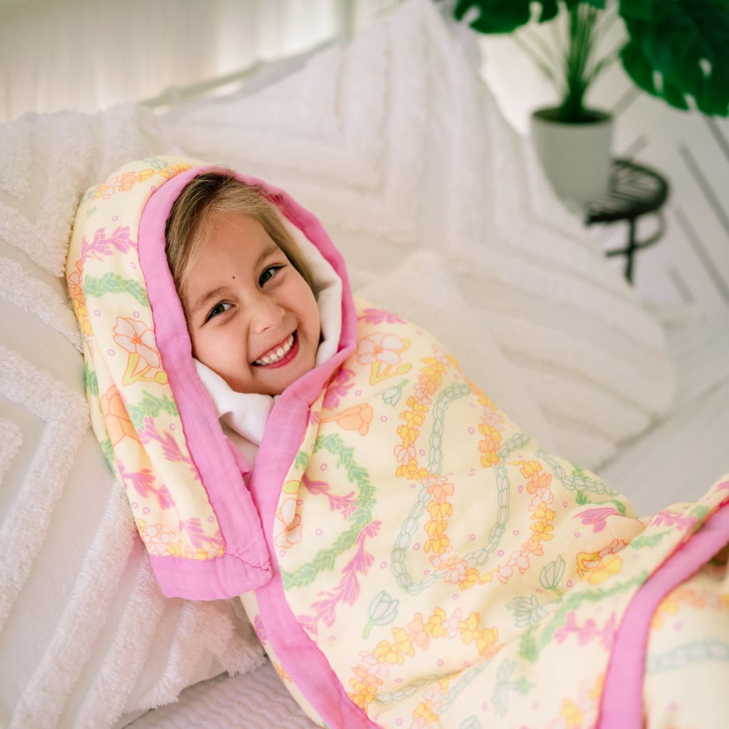 Lei Day in Sand Baby Quilt