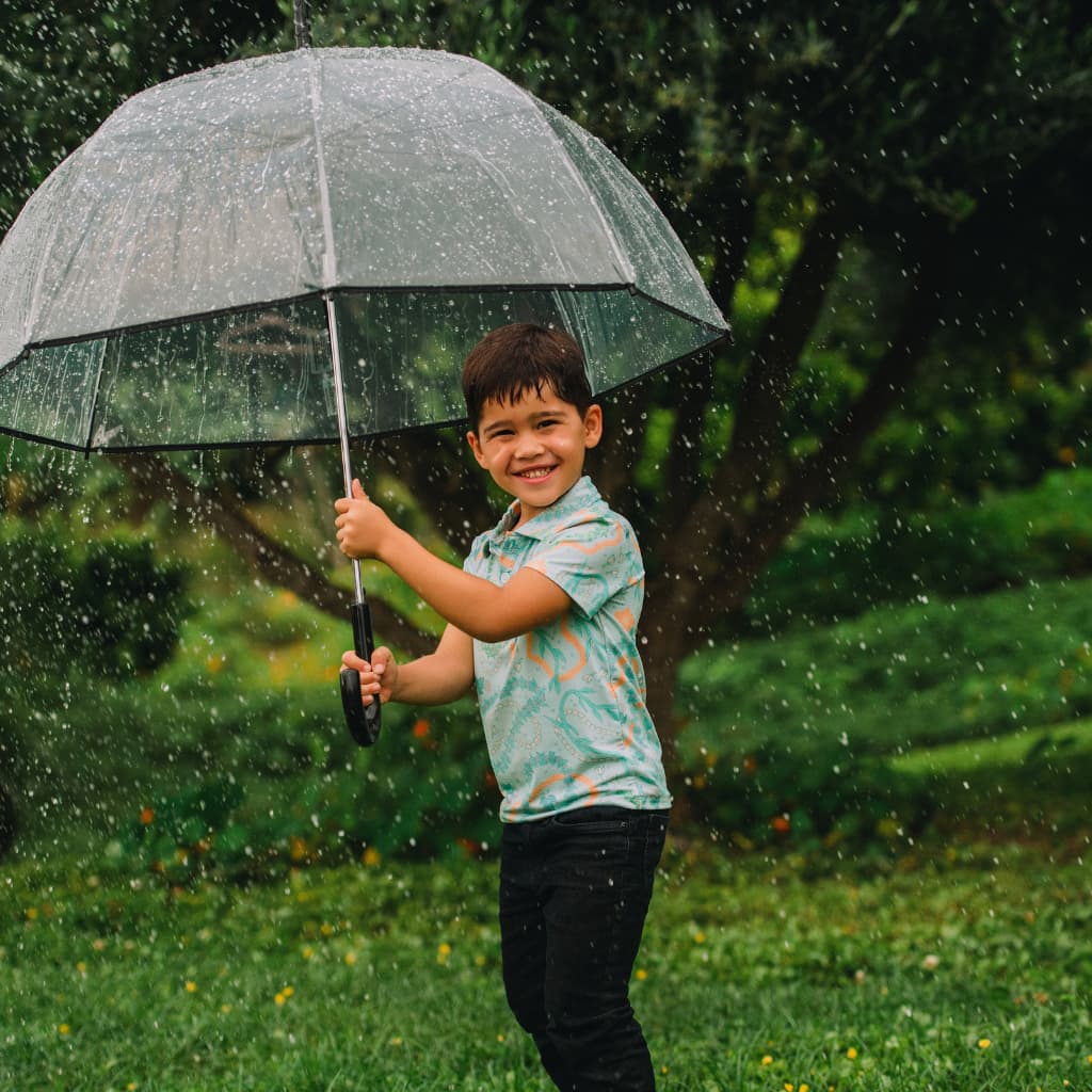 Lei Stand Bamboo Polo Shirt