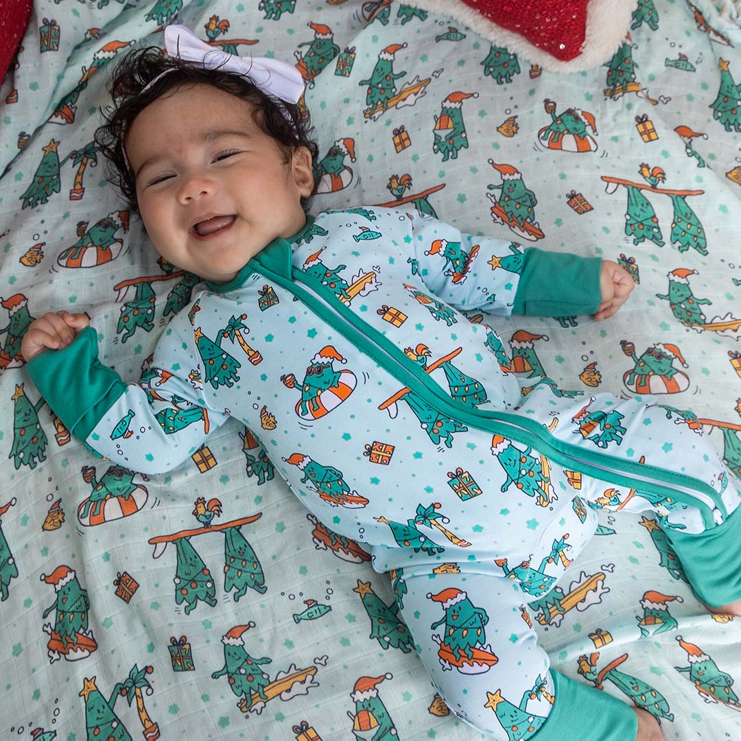 Mistle-Toes On The Nose Bamboo Coverall