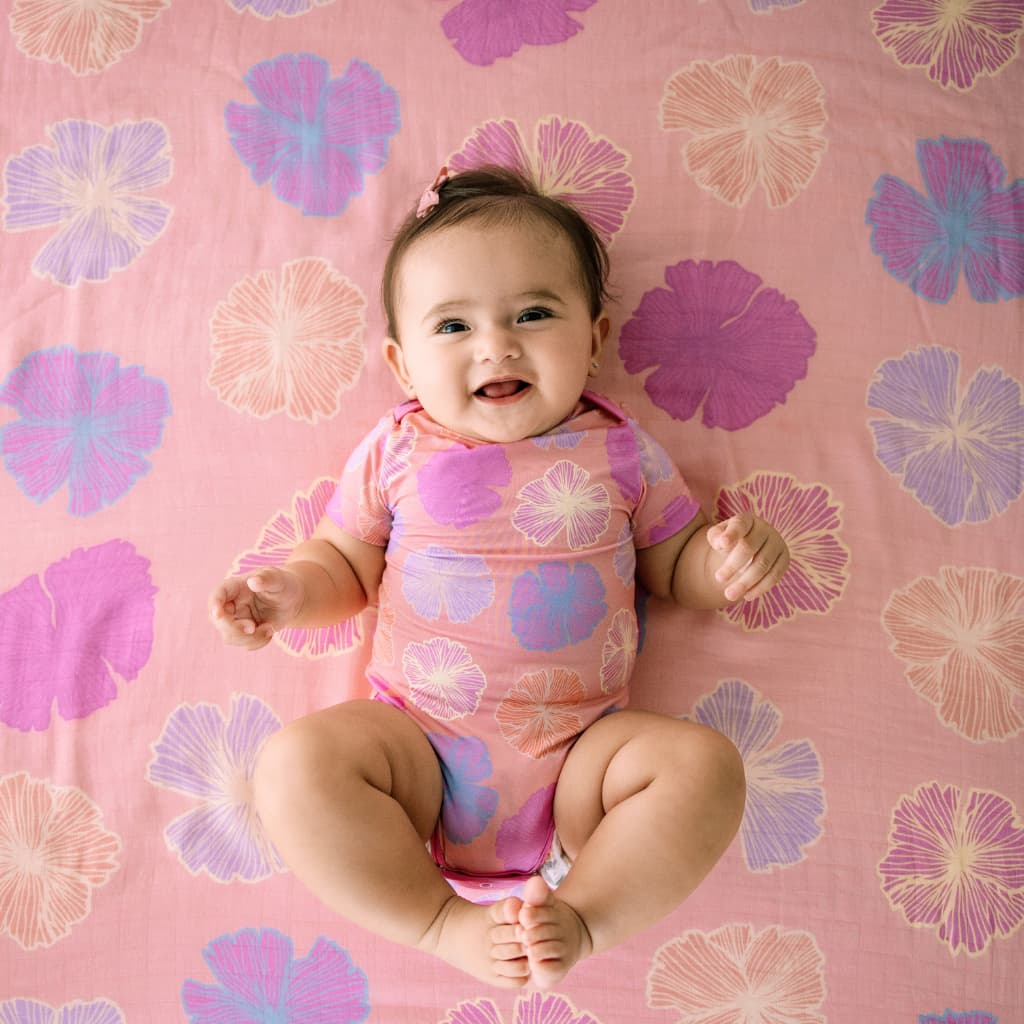 Seaflower Bamboo Onesie