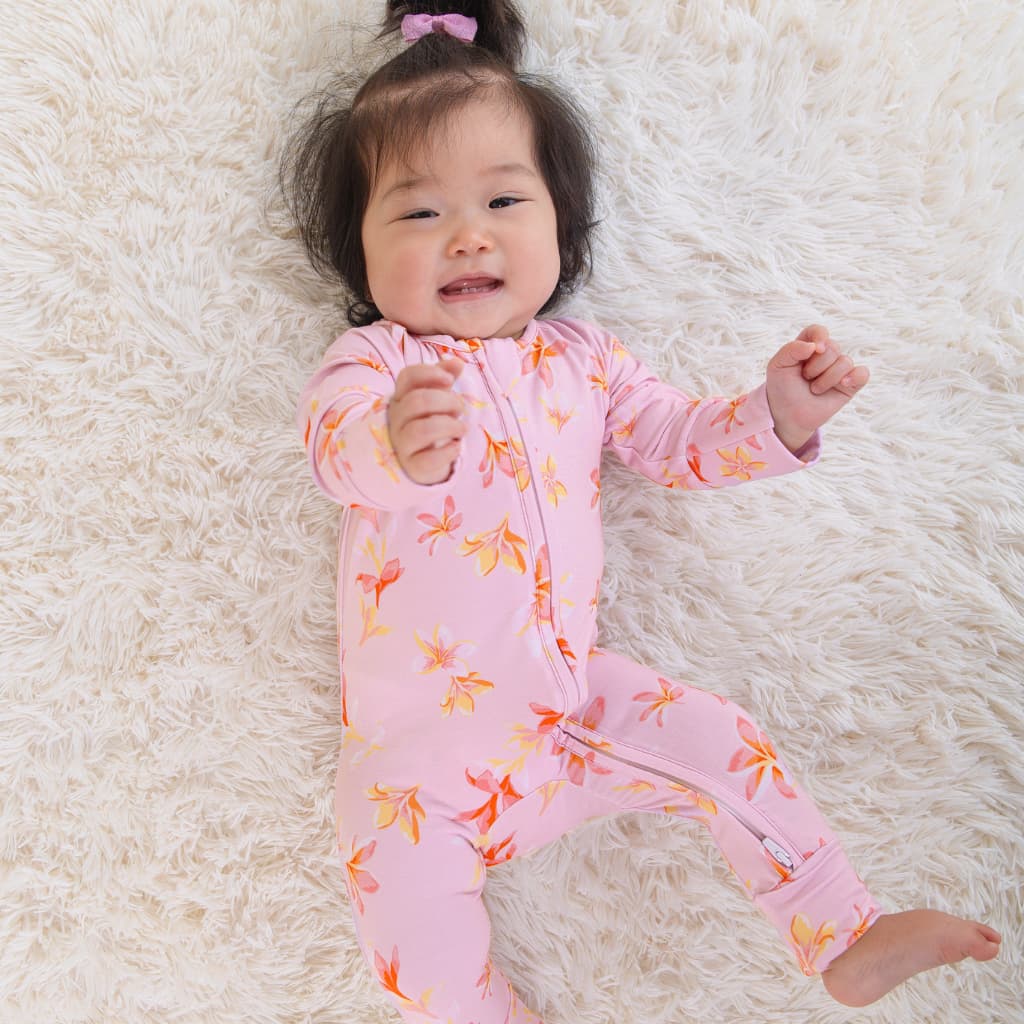 Plumeria Honey Bamboo Coverall