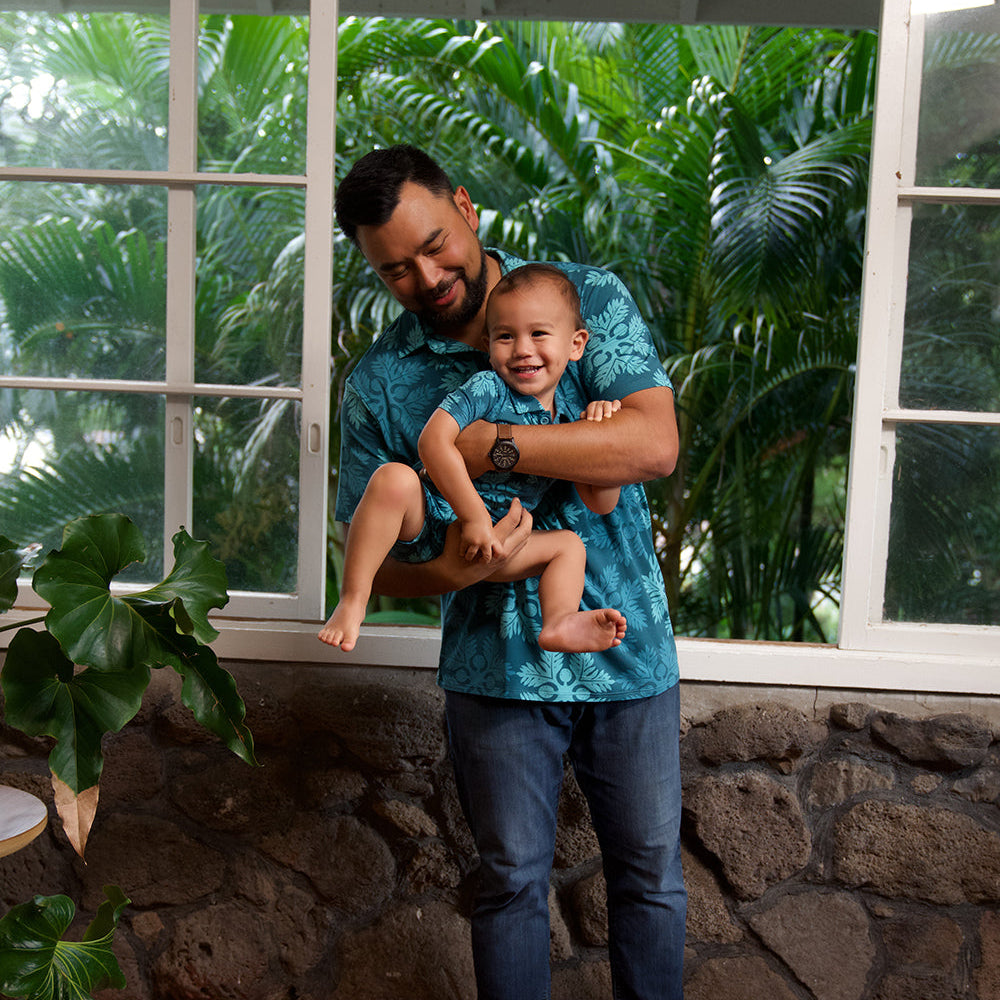 ʻUlu Grove Shortie Bamboo Romper