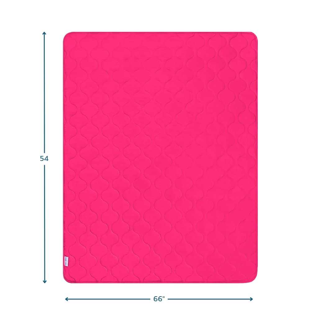 Plumeria Quilted Bamboo Blanket