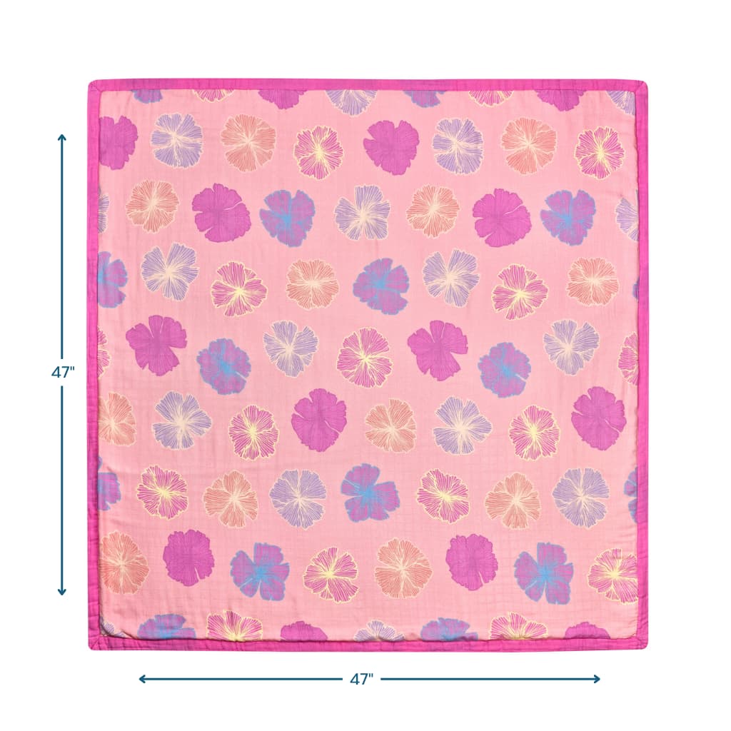 Seaflower Baby Quilt