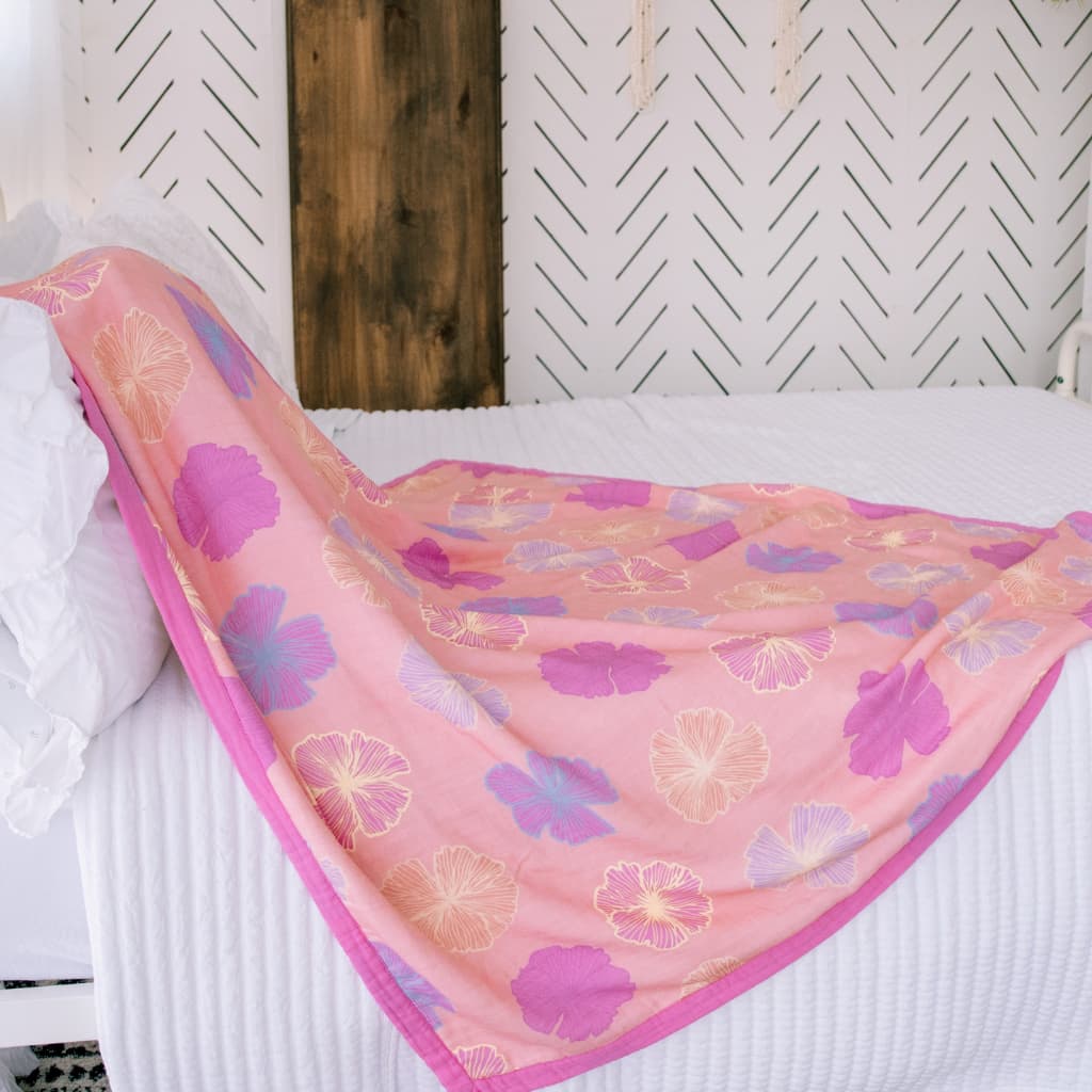 Seaflower Baby Quilt