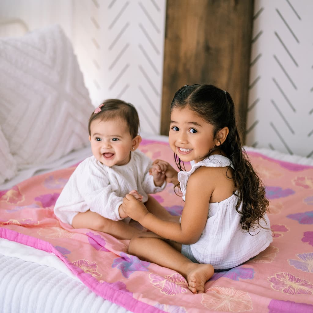 Seaflower Baby Quilt