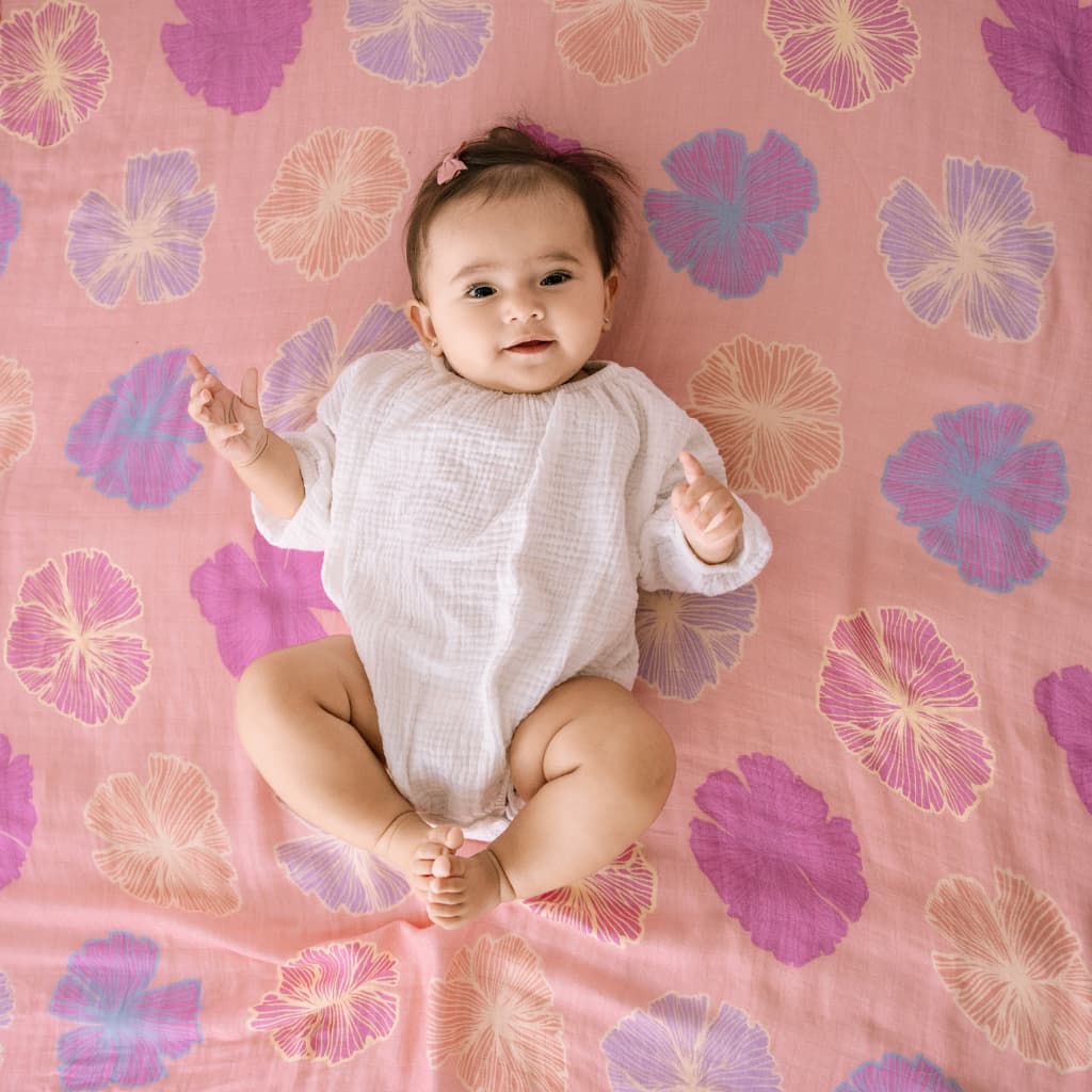 Seaflower Baby Quilt