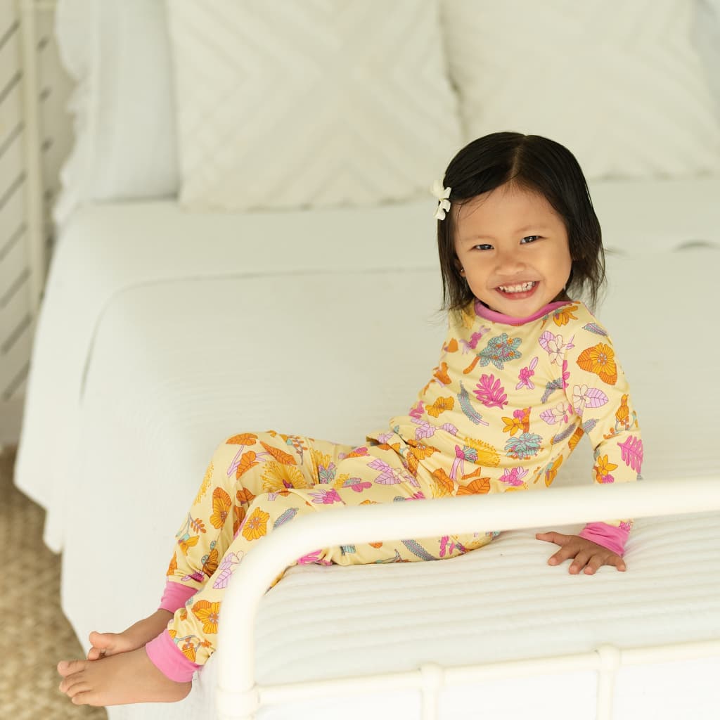 Roots & Blooms Long Bamboo Pajamas