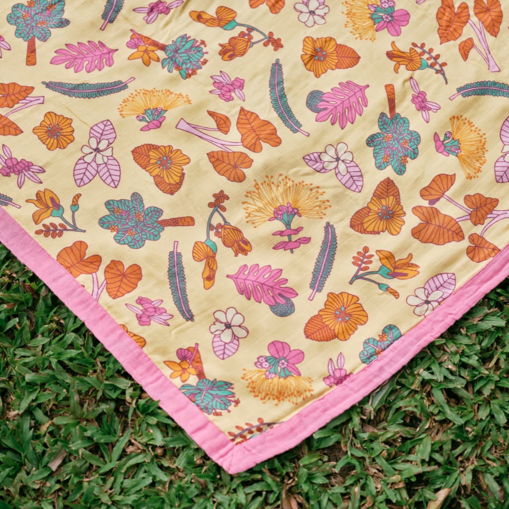 Roots & Blooms Throw Blanket