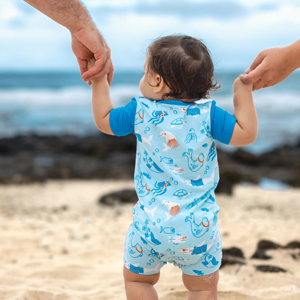 Reef Rascals Shortie Bamboo Romper