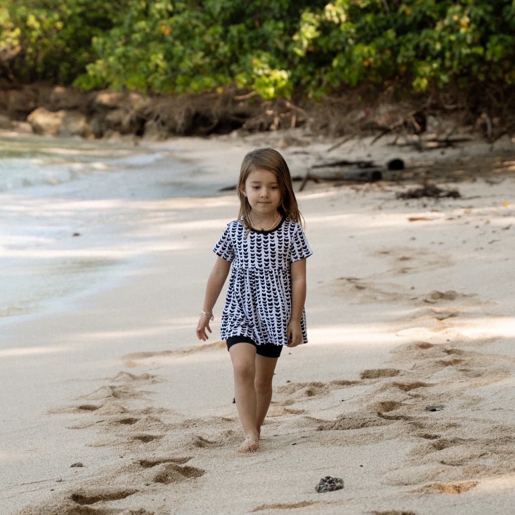 Shell-ish Short Sleeve Top and Shorts Set