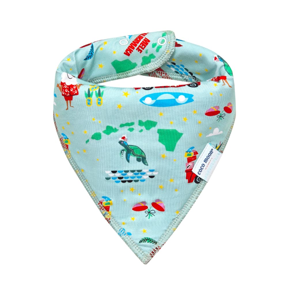 Surfing In An Island Wonderland Bib
