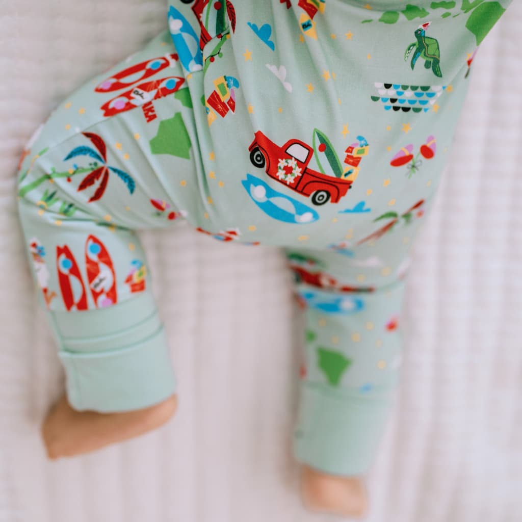 Surfing In An Island Wonderland Coverall