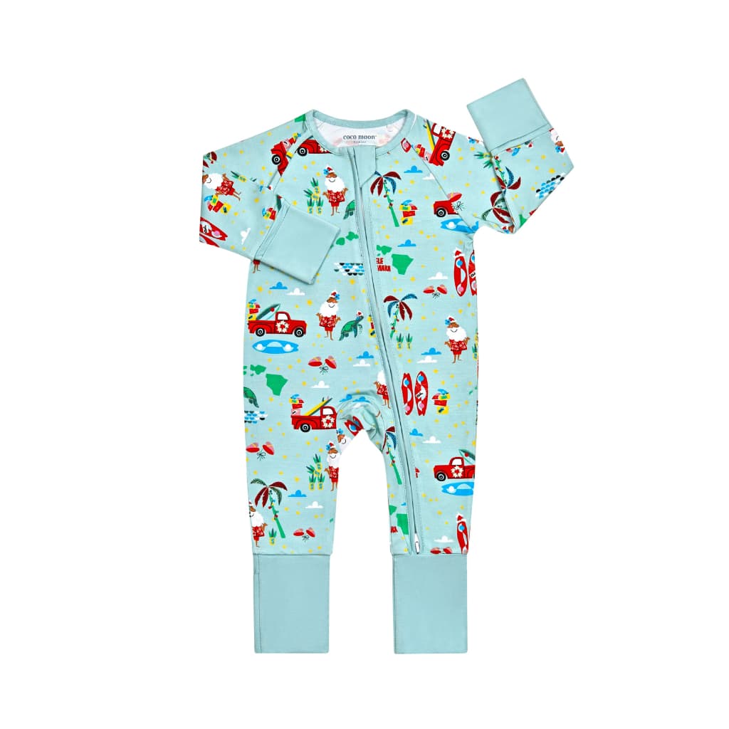 Surfing In An Island Wonderland Coverall