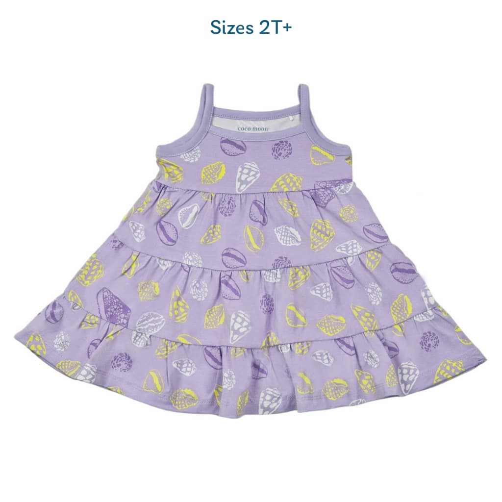 Shell Pop Bamboo Ruffle Tier Dress