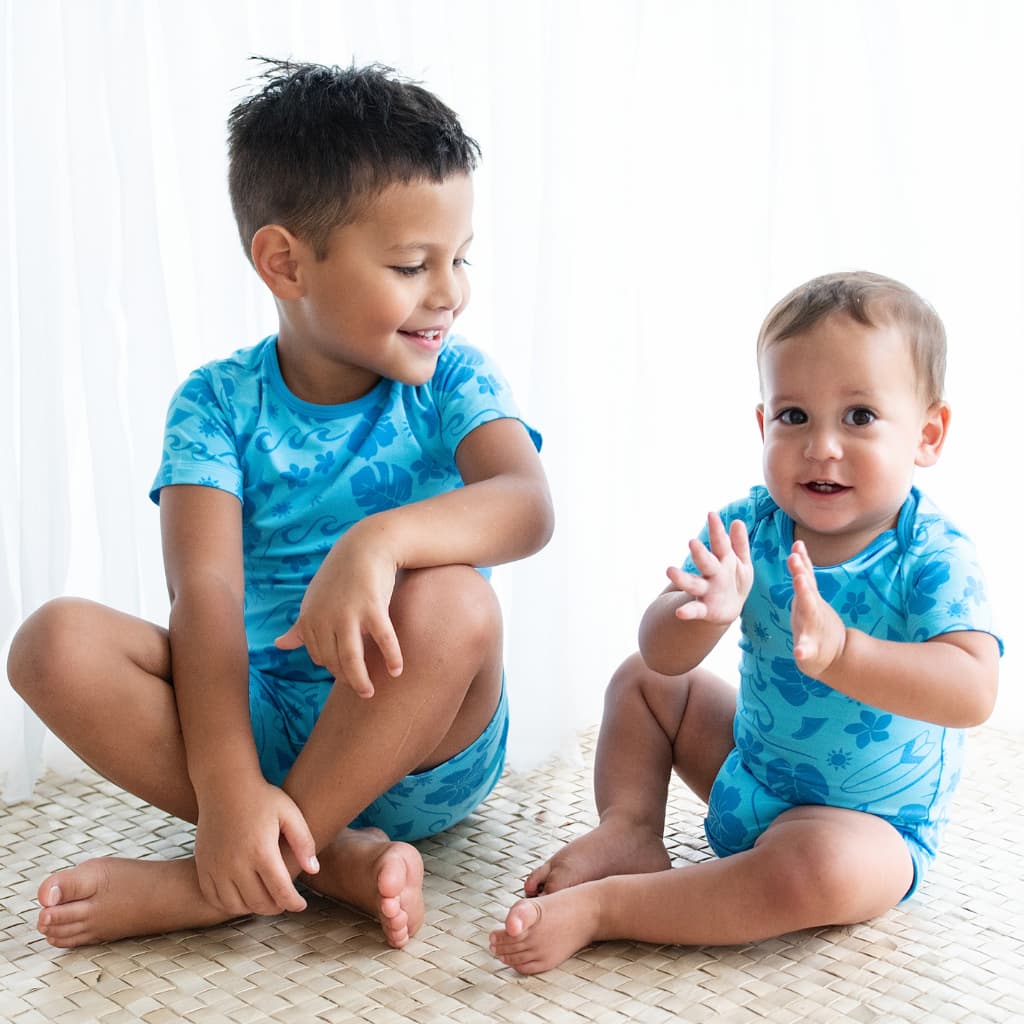 Summertime Swell Bamboo Onesie