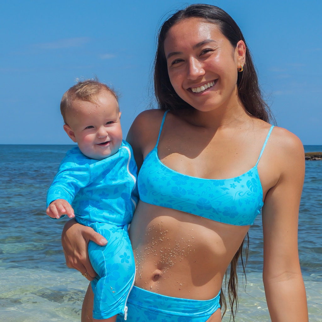 Summertime Swell Mini-Me Swim Onesie