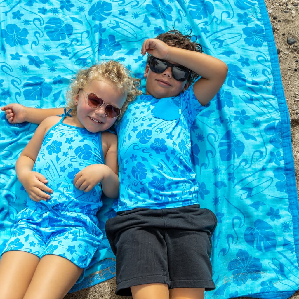 Summertime Swell Throw Blanket