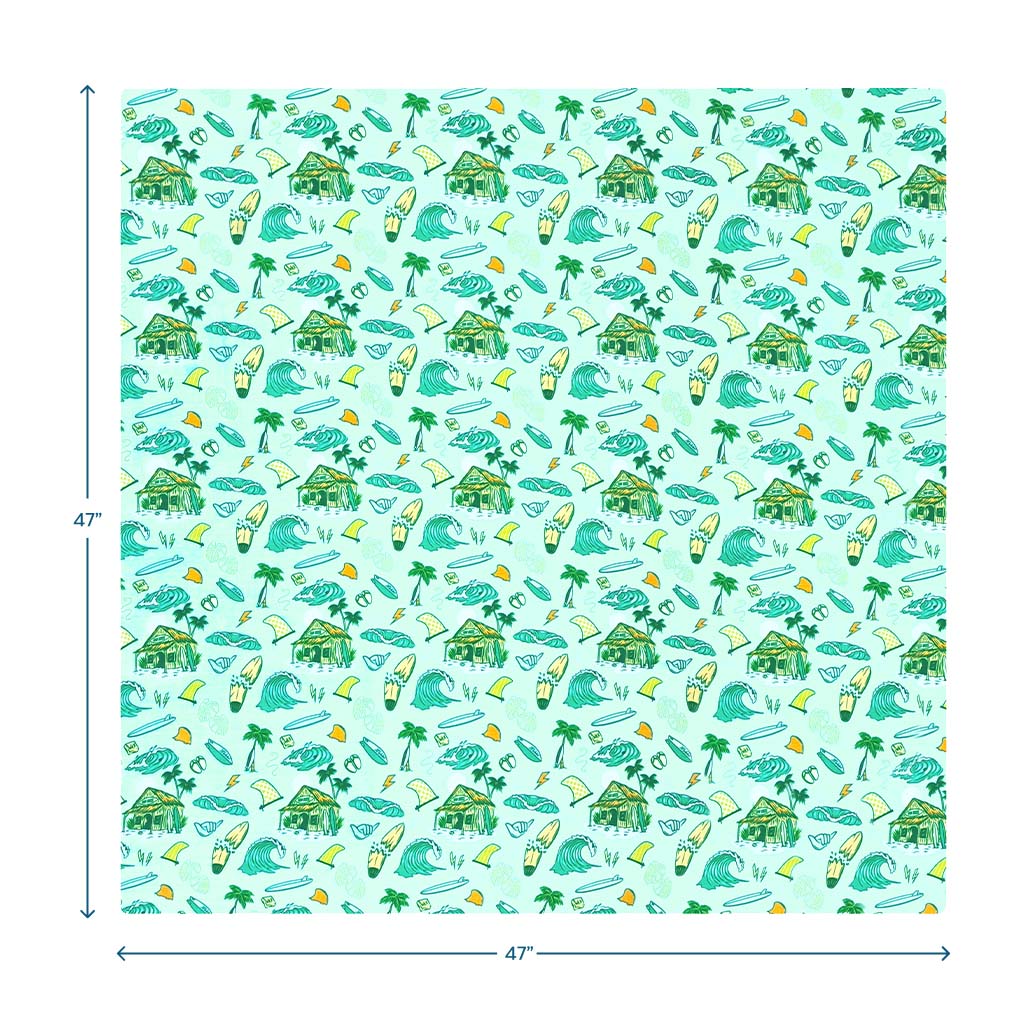 Golden Swell Muslin Swaddle Blanket