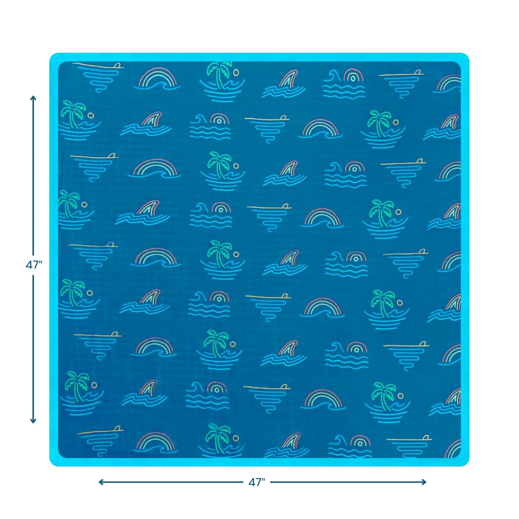 Tropical Daydream Baby Quilt