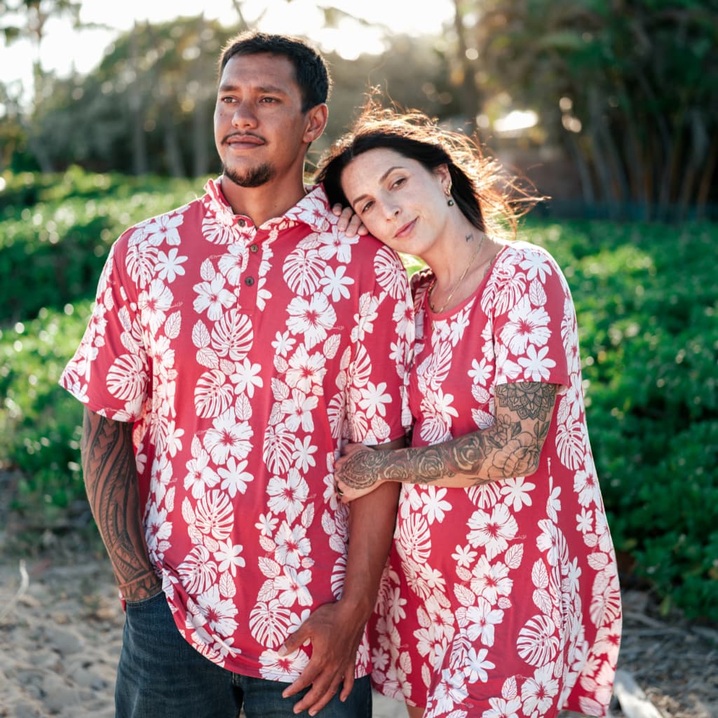 Vintage Aloha Men's Polo Shirt