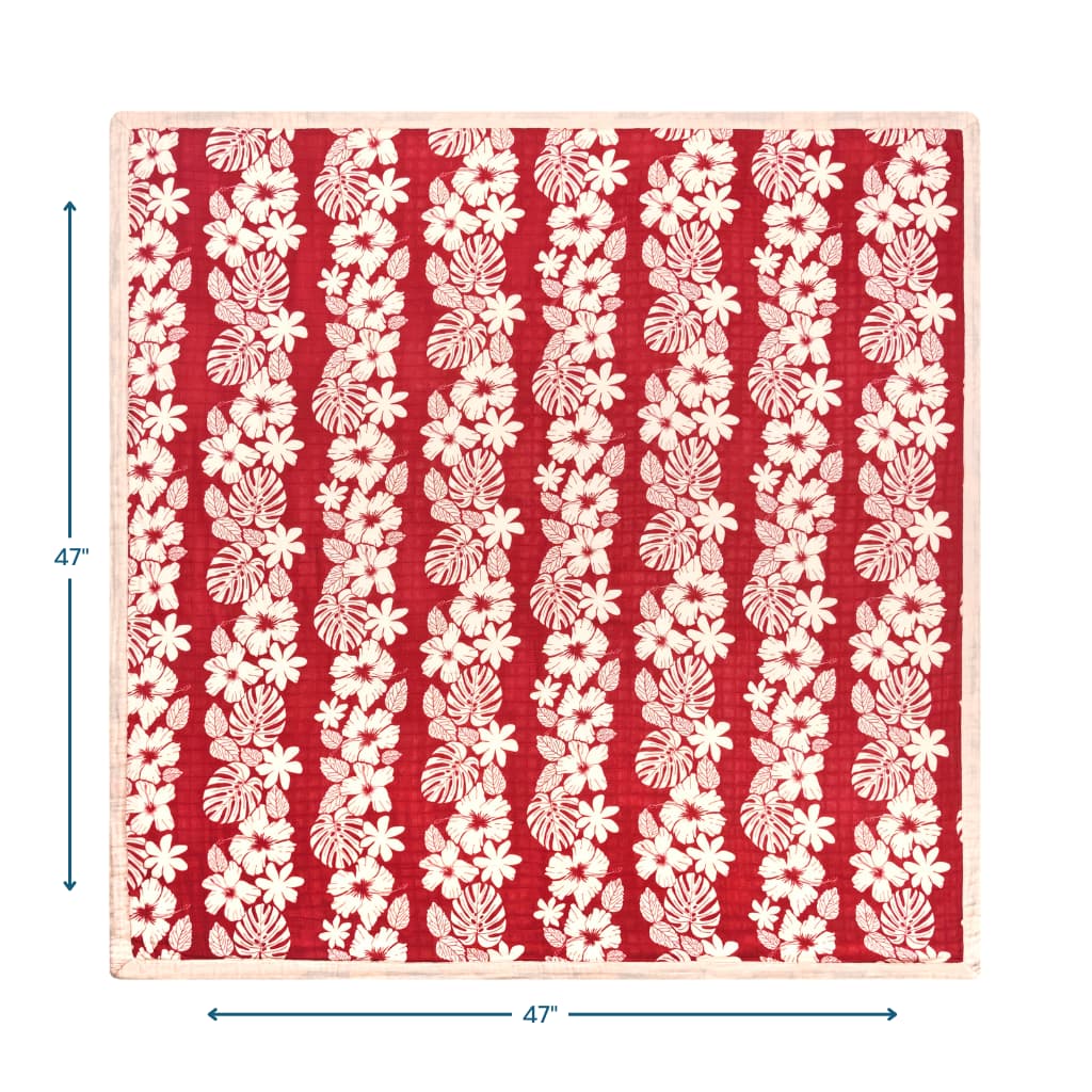 Vintage Aloha Baby Quilt