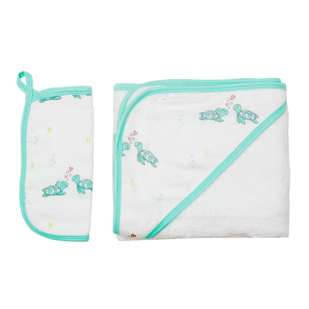 Honu Honi Hooded Towel Set
