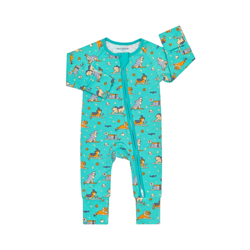 HOWL-oween Bamboo Coverall