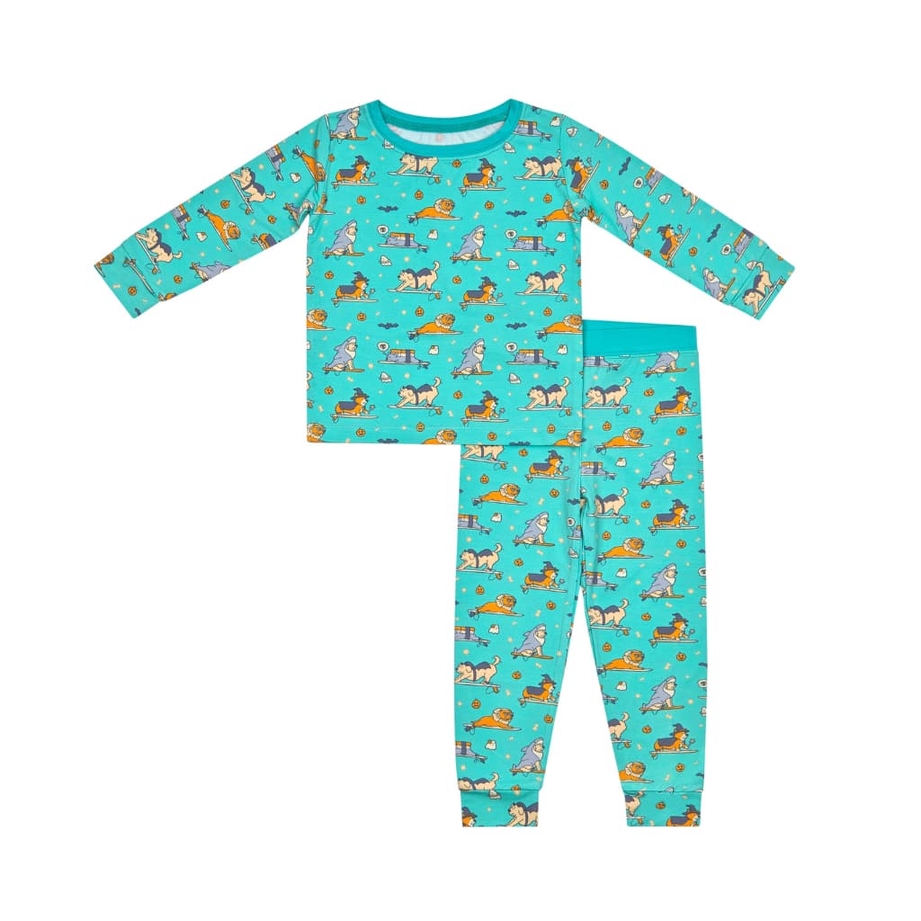 HOWL-oween Long Bamboo Pajamas
