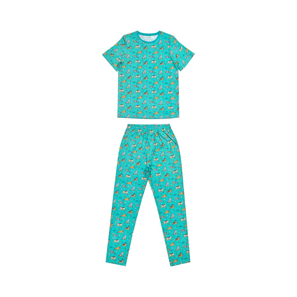 HOWL-oween Men's Bamboo Pajamas