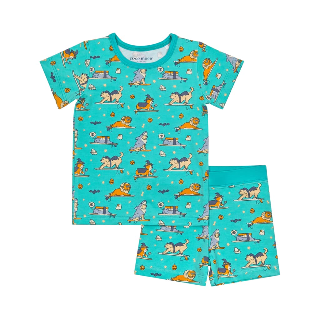 HOWL-oween Short Bamboo Pajamas